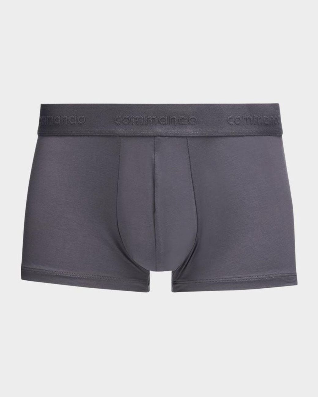 Commando Blue Apos;S Micro-Modal Modern Fit Boxer Briefs for men