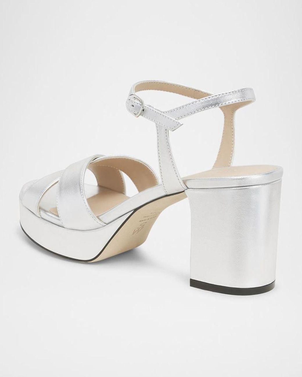 Stuart Weitzman Metallic Dayna Platform 80 Sandals