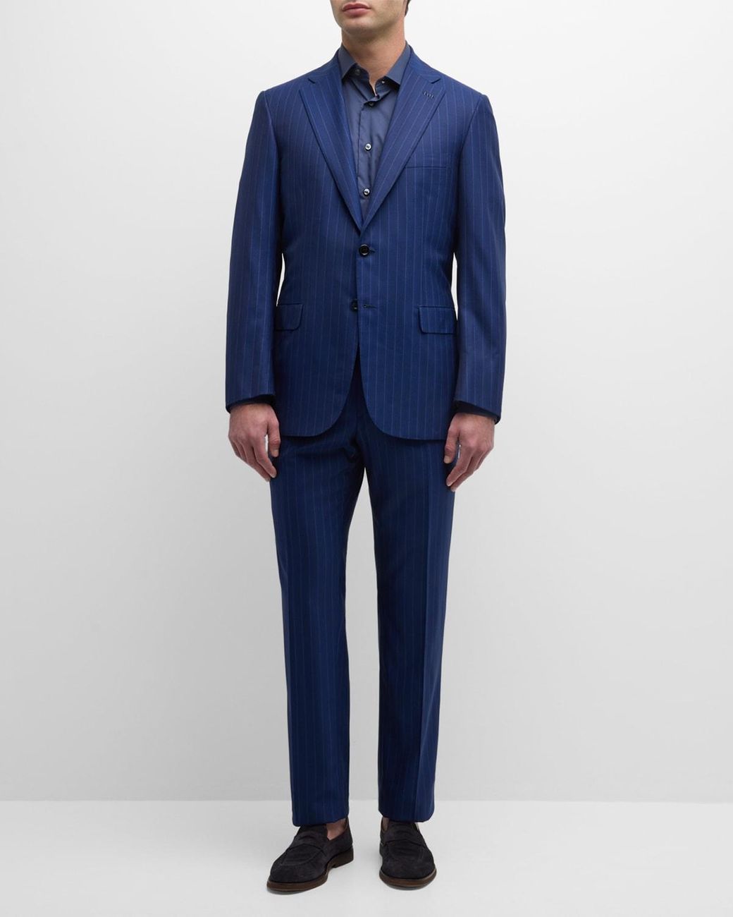 $7201 Brioni Men's Blue 2-Piece Plaid Wool Suit Coat Jacket Pants Size 56R  | eBay