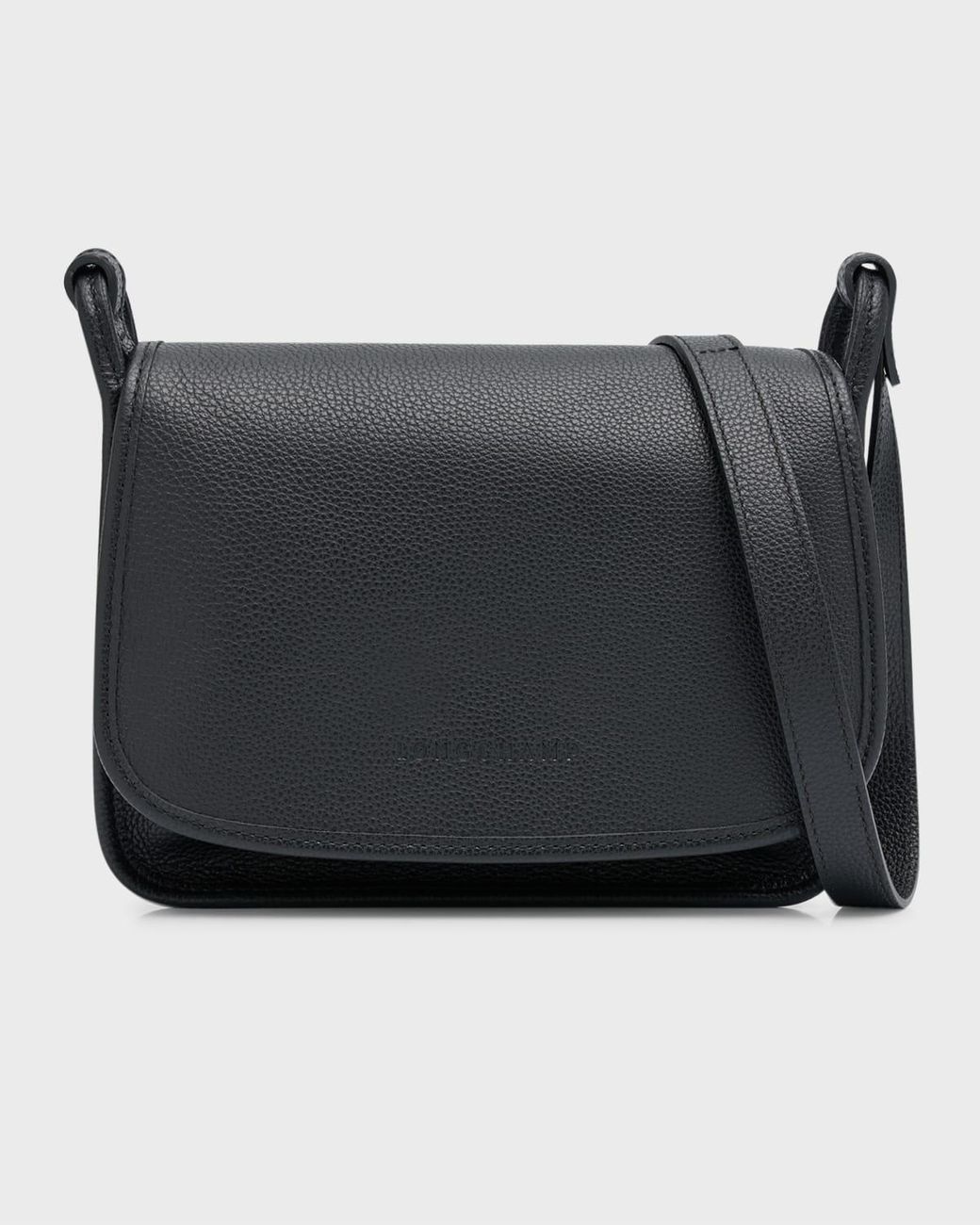 Longchamp Le Foulonne Medium Crossbody Bag in Black Lyst