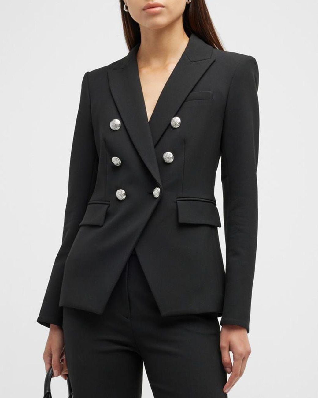 Veronica Beard Black Miller Dickey Jacket