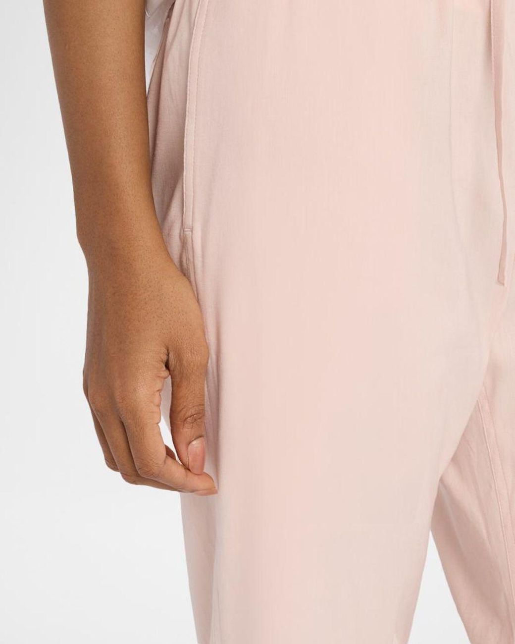 Rag & Bone Pink Logan Drawstring Beach Pants