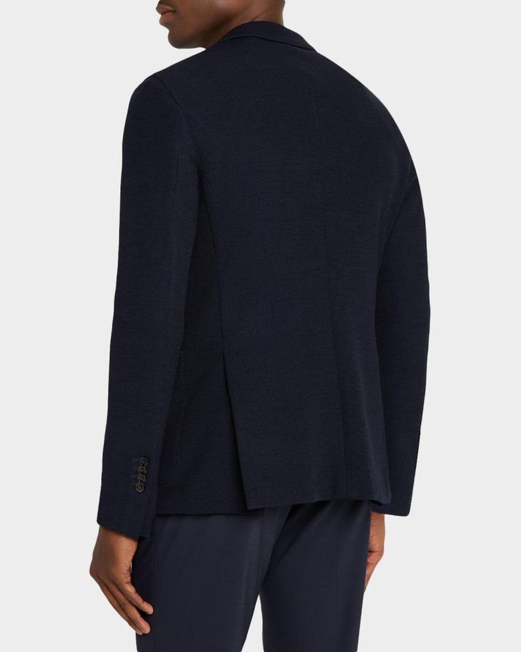 Boglioli Blue Apos;S Wool Pique K Jacket for men