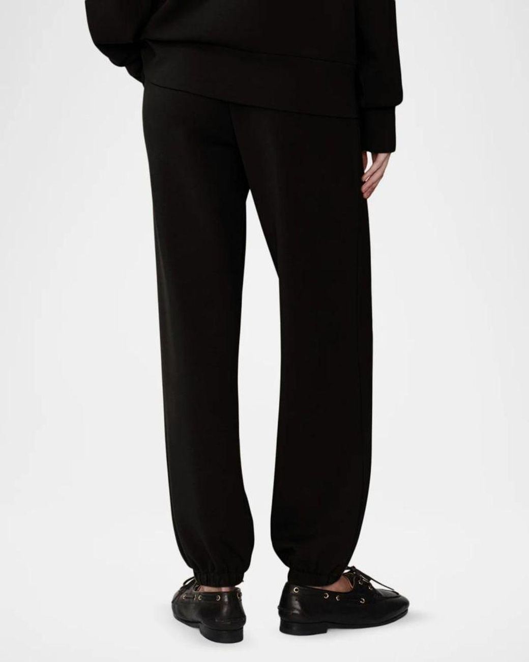 Varley Black The Classic Cuff Pants