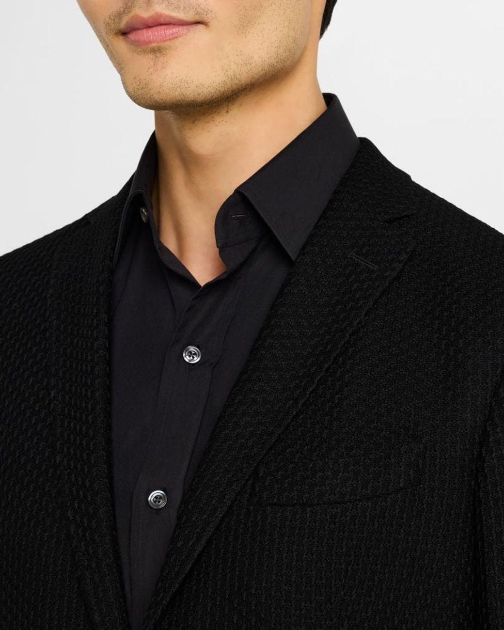 Etro Purple Apos;S Basic Textured Blazer for men