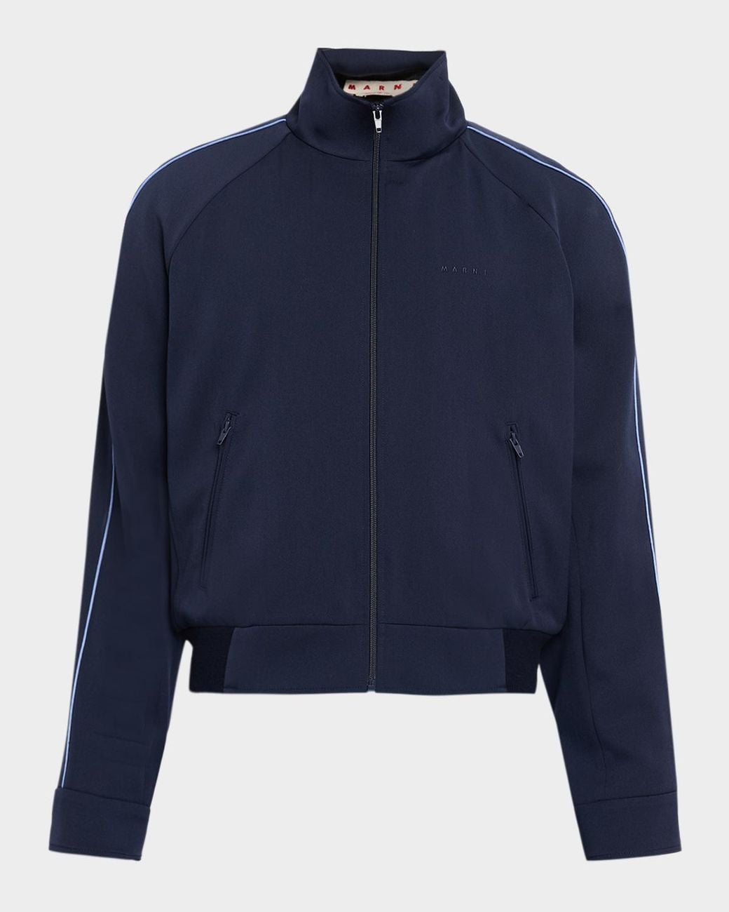 Marni Blue Apos;S Wool Zip Track Jacket for men