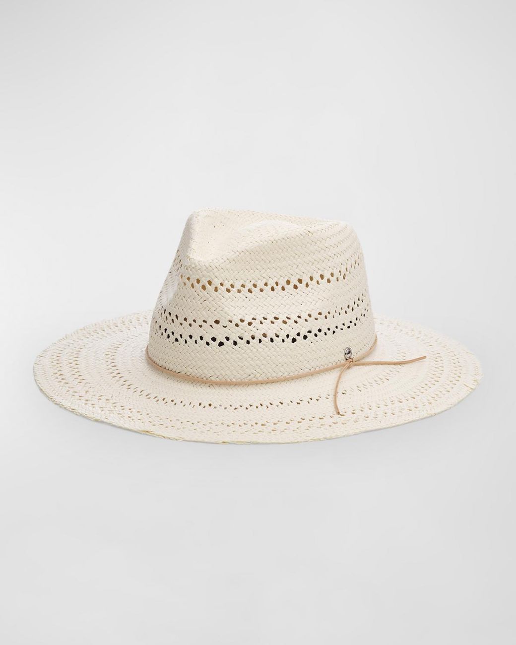 Rag & Bone Natural Elle Straw Fedora