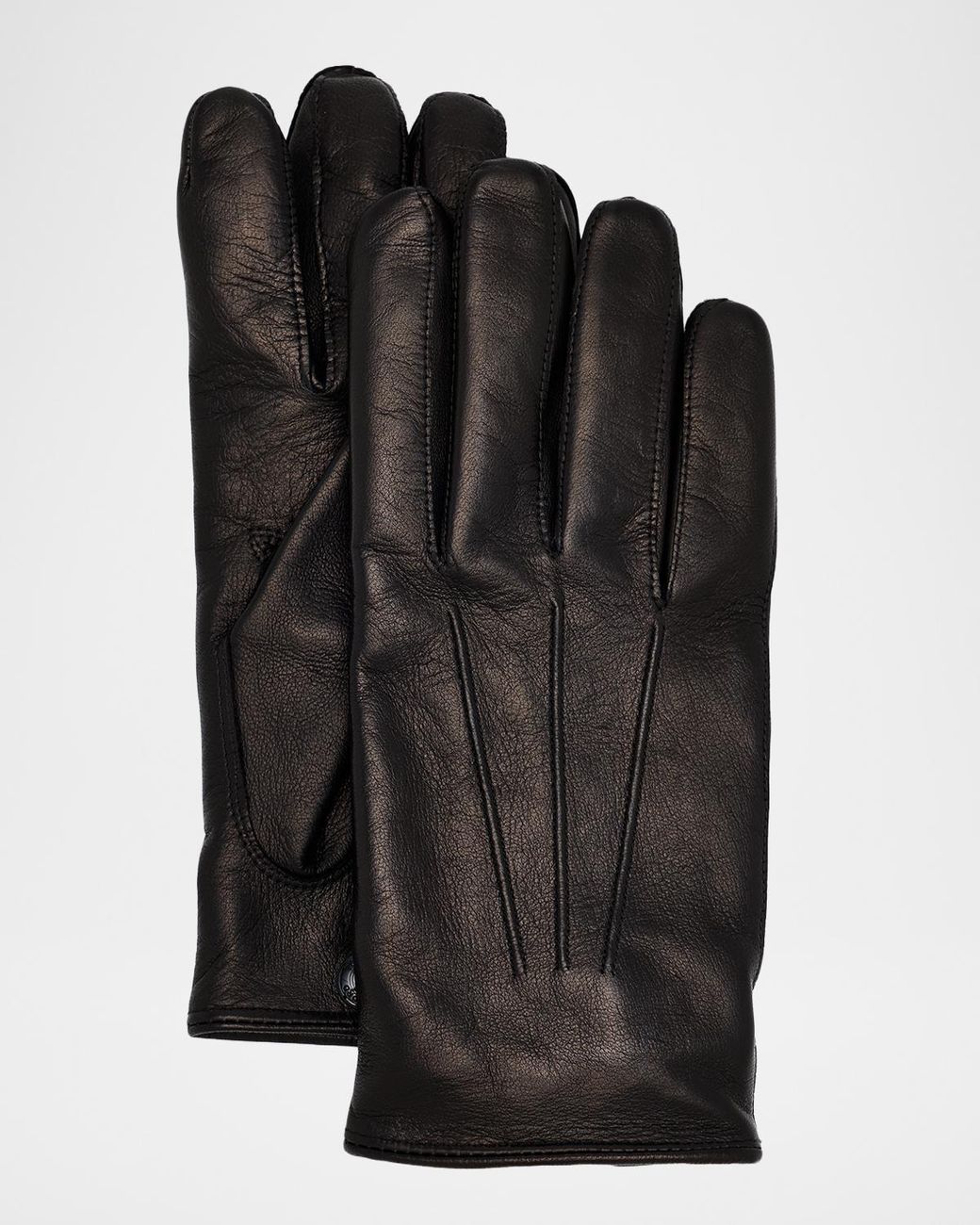 Tom Ford Black Apos;S Napa Leather Gloves for men