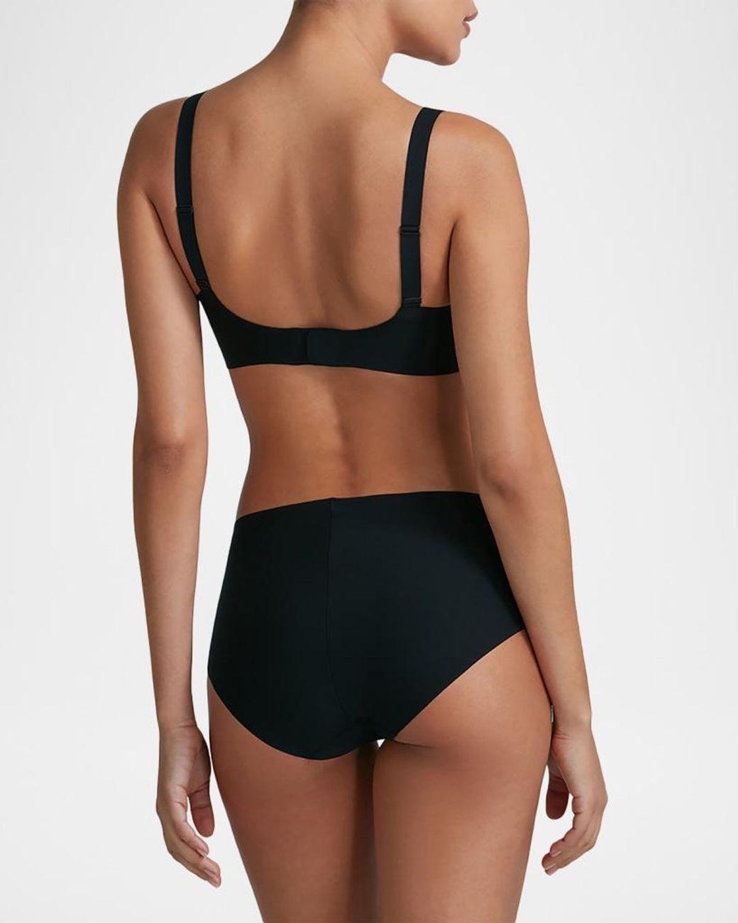 Commando Black Butter Soft-support Back-closure Bralette