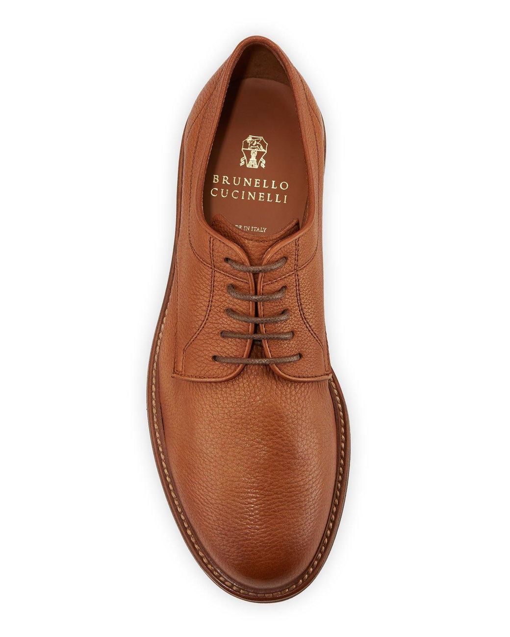mens tan leather derby shoes
