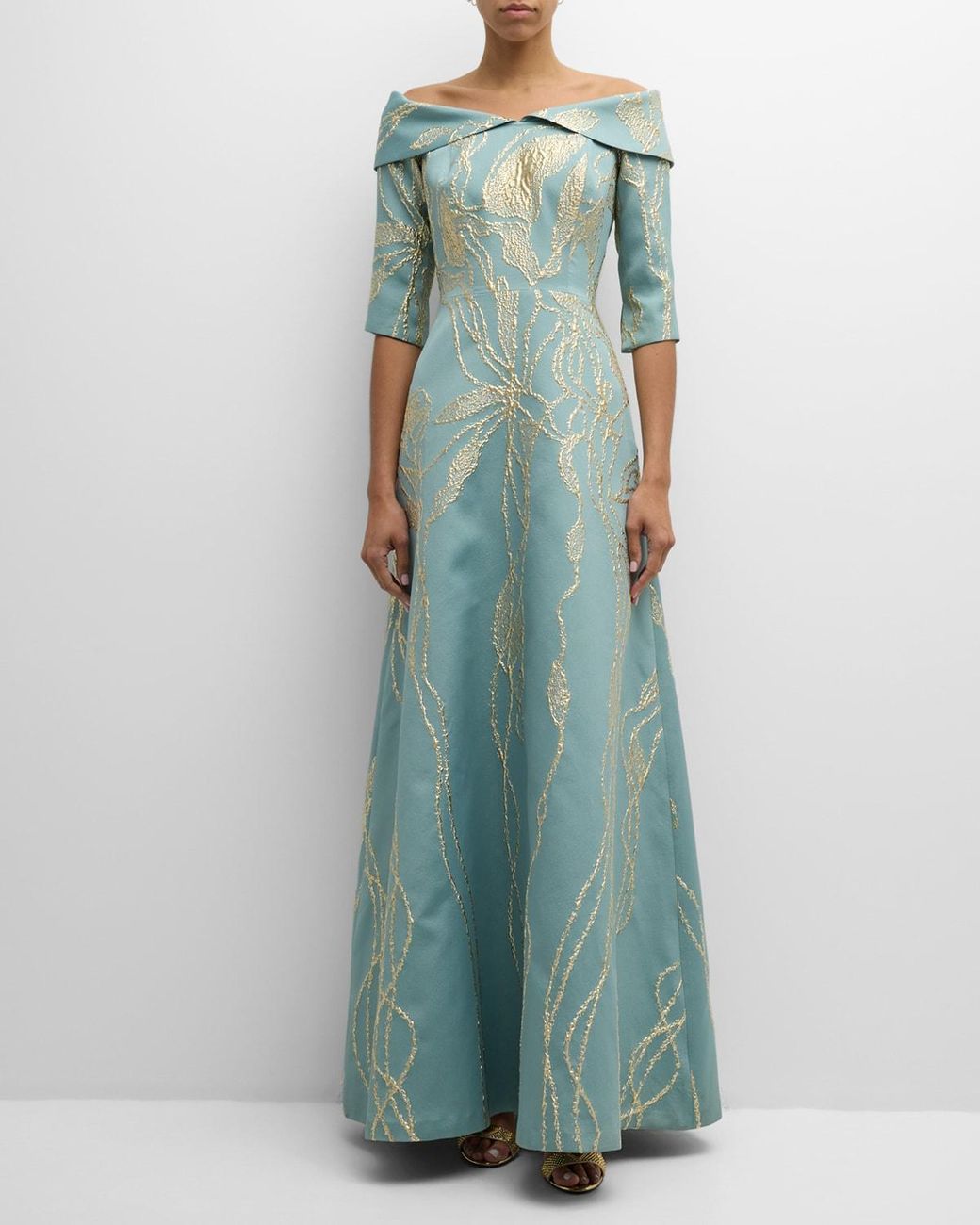 Teri jon best sale emerald green dress
