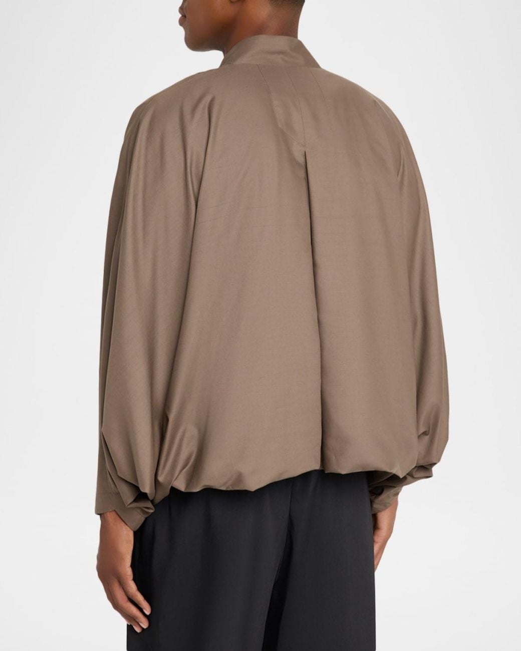 IM MEN Brown Apos;S Swing One-Button Jacket for men