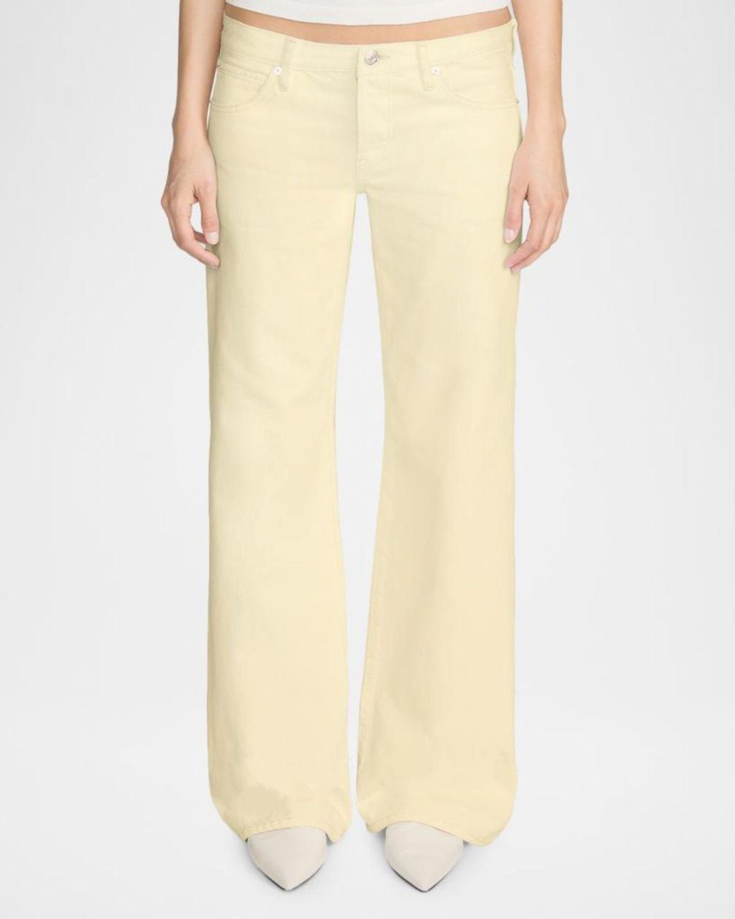 FRAME Natural X Amelia The Pixie Jeans