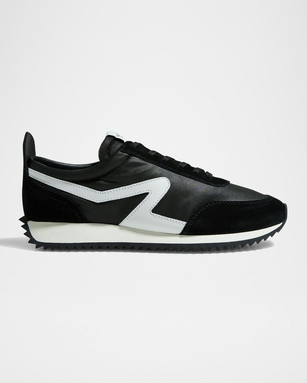 Rag & Bone Black Retro Recycled Runner Sneakers