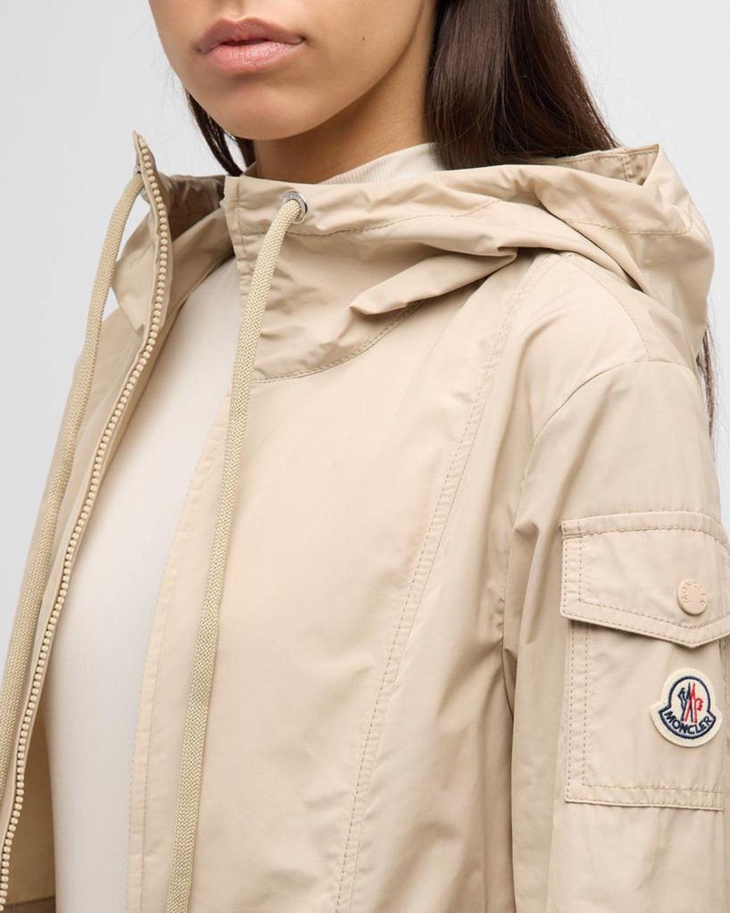 Moncler Black Laerte Long Parka Jacket
