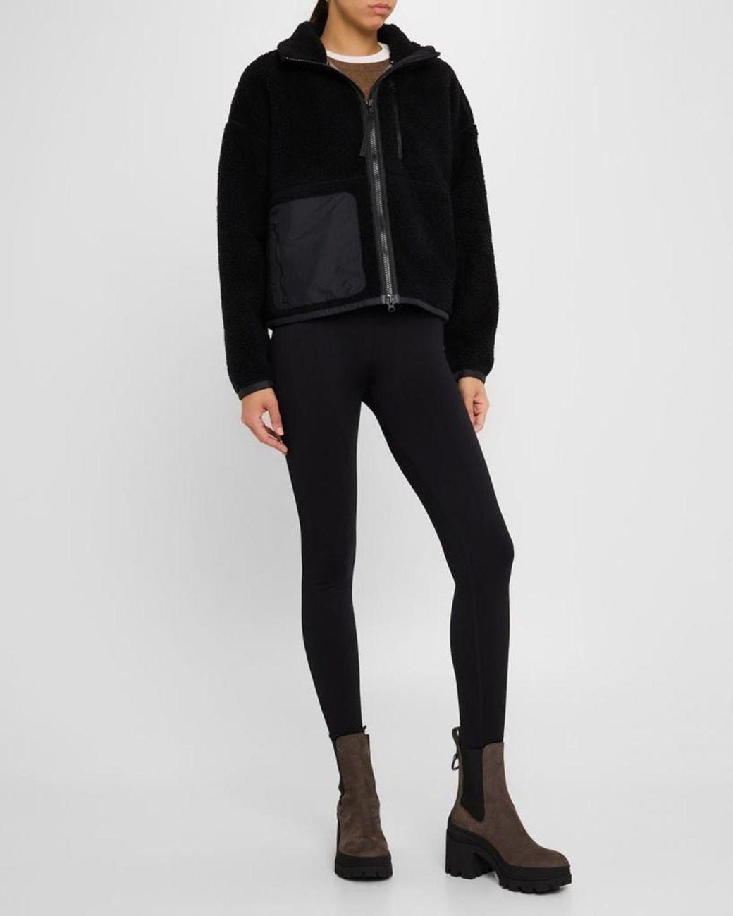 Canada Goose Black Simcoe Fleece Jacket