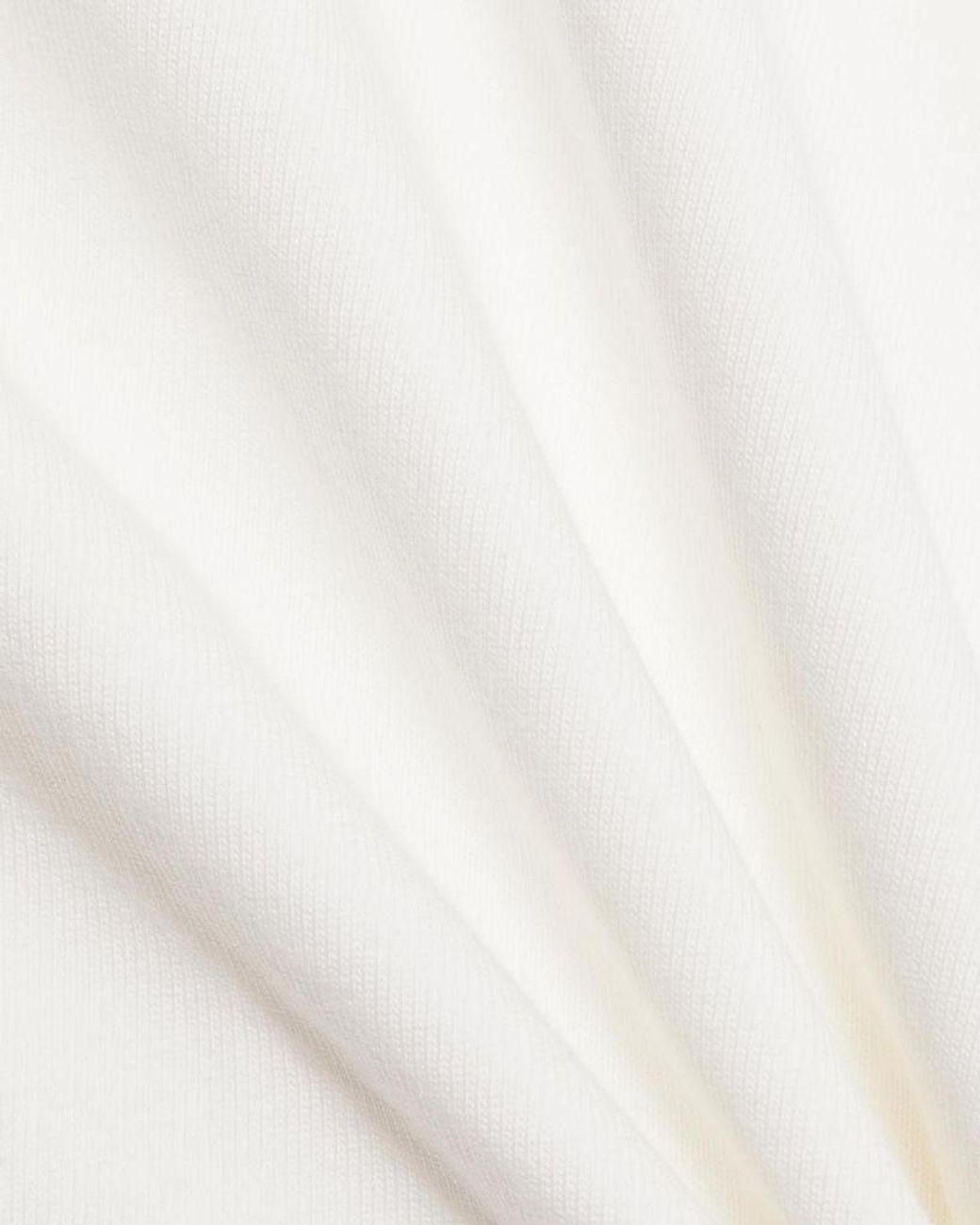 EB DENIM White Eero Cotton Tee