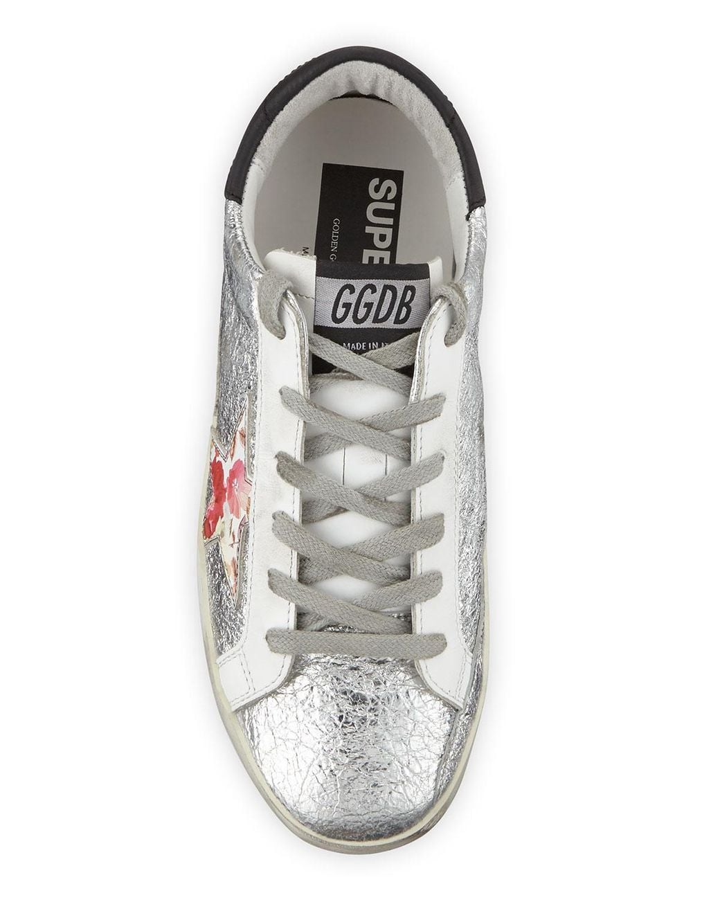 golden goose deluxe brand superstar metallic sneaker