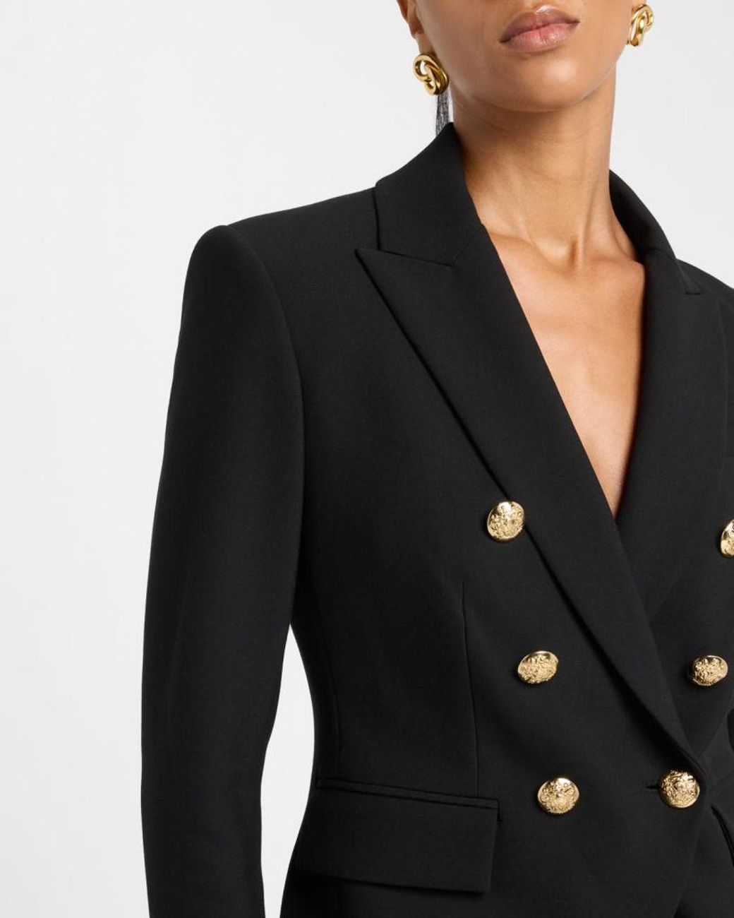 Veronica Beard Black Miller Dickey Jacket