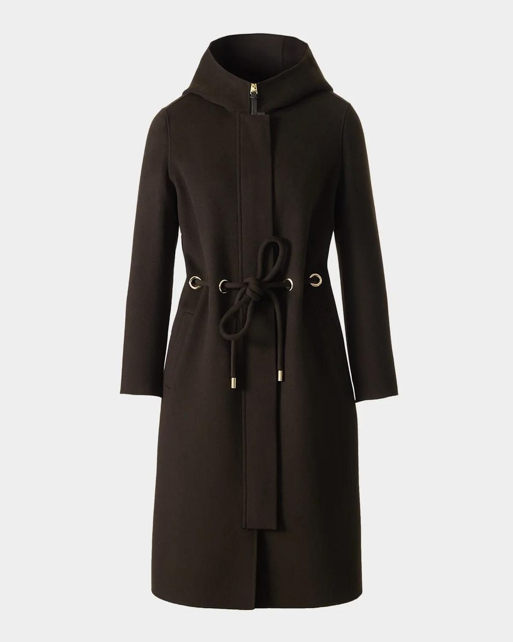 Mackage Black Blithe Wool Coat