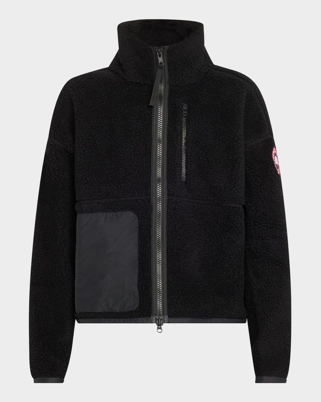 Canada Goose Black Simcoe Fleece Jacket