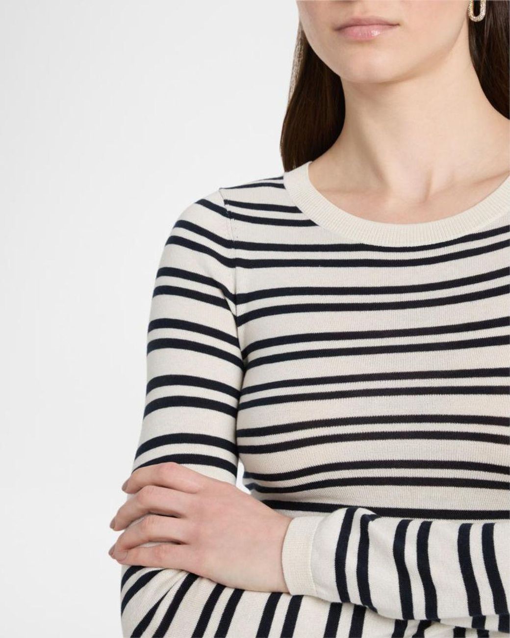 Twp Multicolor Striped Second Skin Top