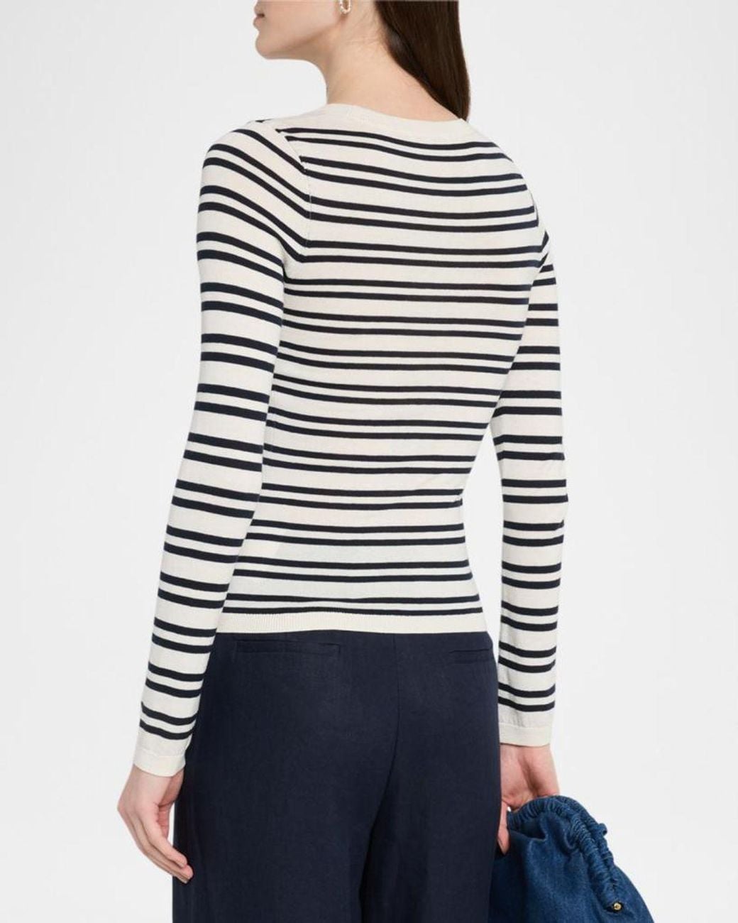 Twp Multicolor Striped Second Skin Top