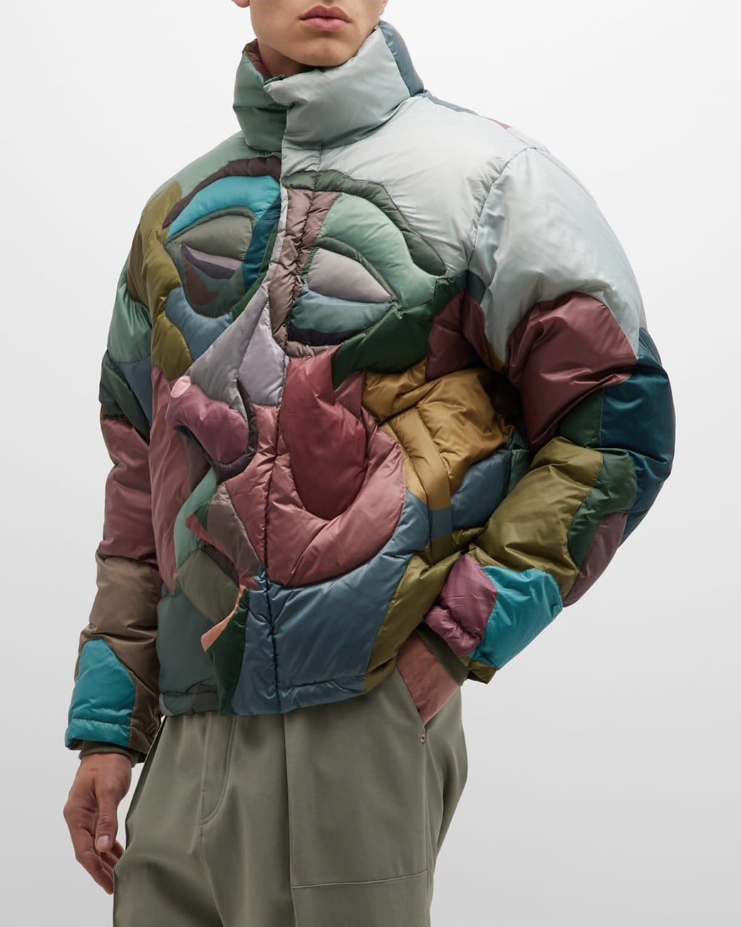 Kidsuper Kissing Puffer Jacket for Men | Lyst