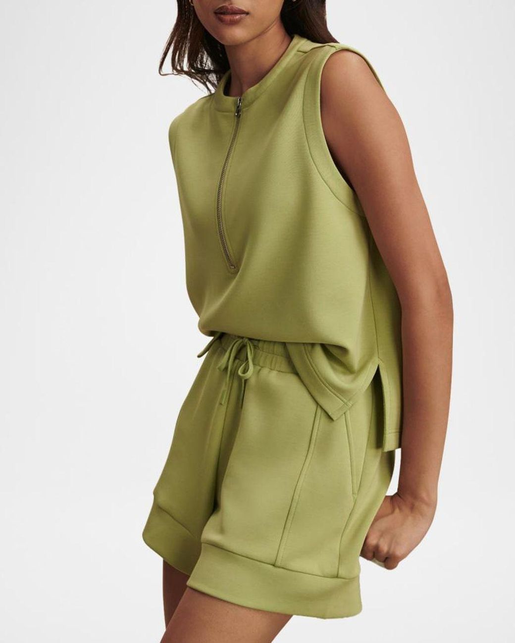 Varley Green Atrium Drawstring Shorts