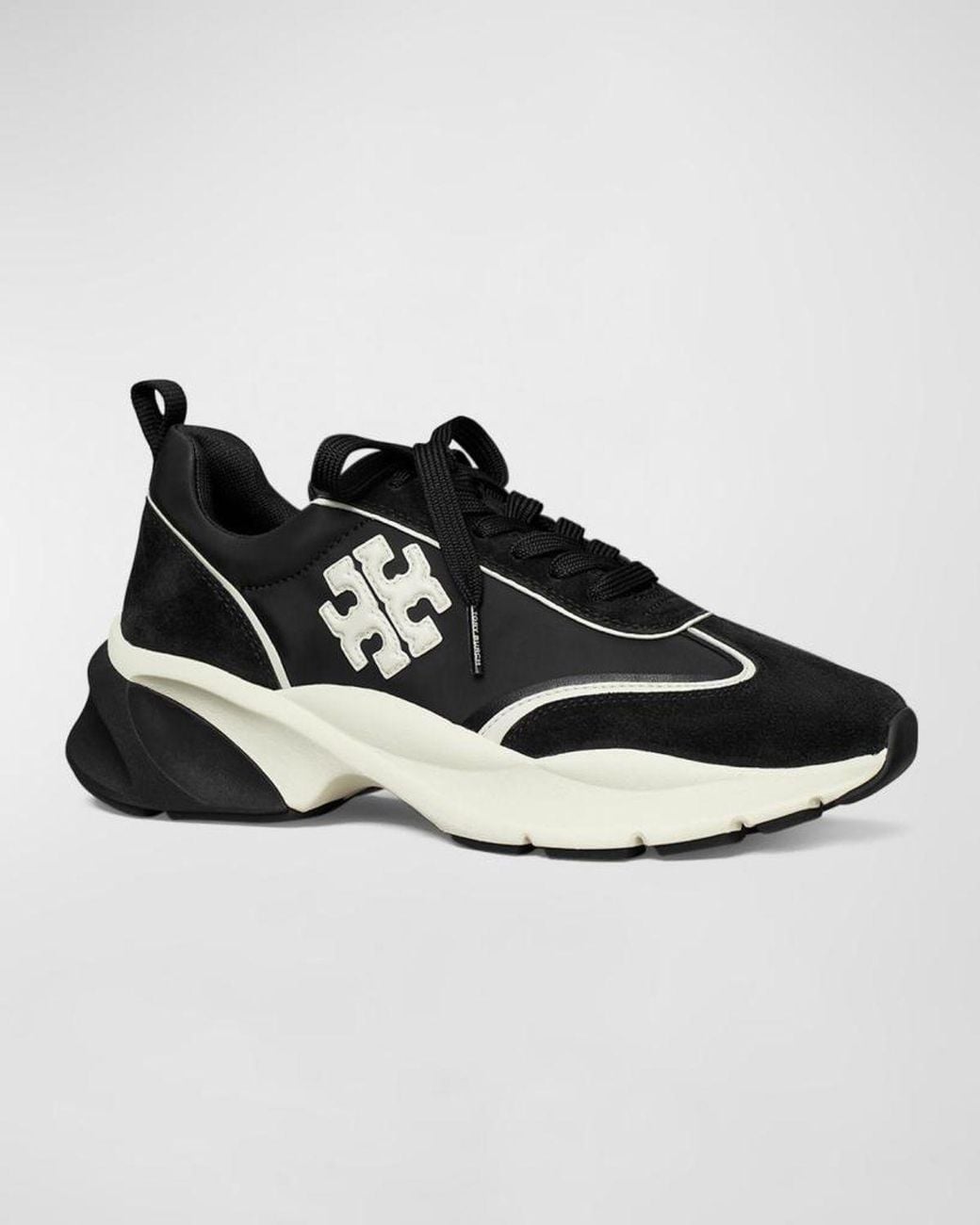 Tory Burch Black Good Luck Sneakers