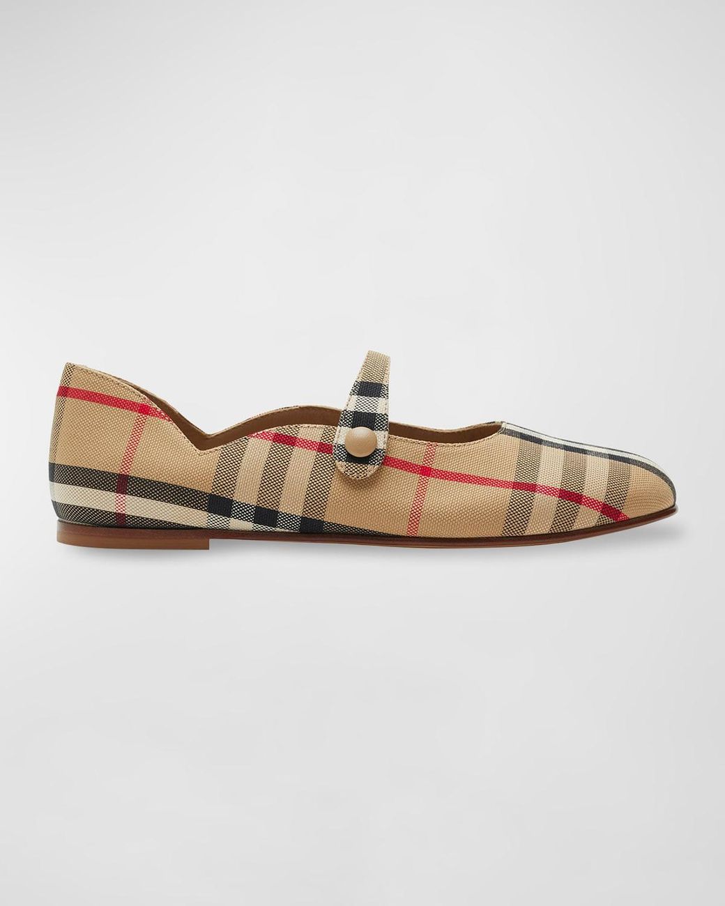 Burberry on sale flat shoes