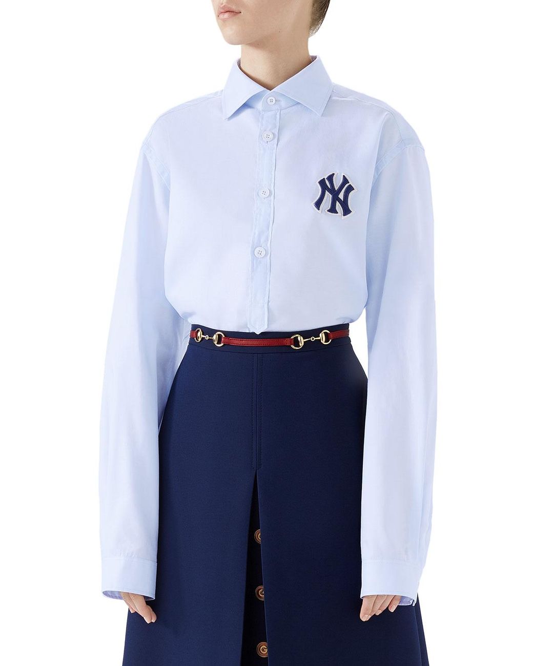 gucci x new york yankees shirt