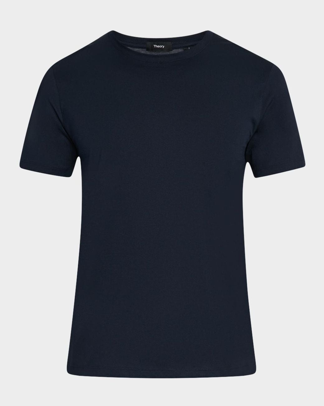 Theory Blue Apos;S Crewneck Precise Tee for men