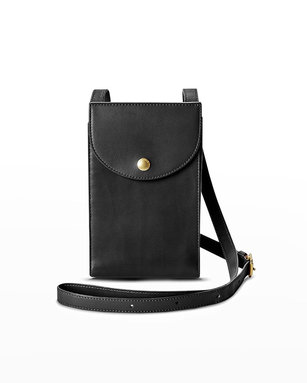 Shinola Little Birdy Wallet Crossbody Bag in Black | Lyst
