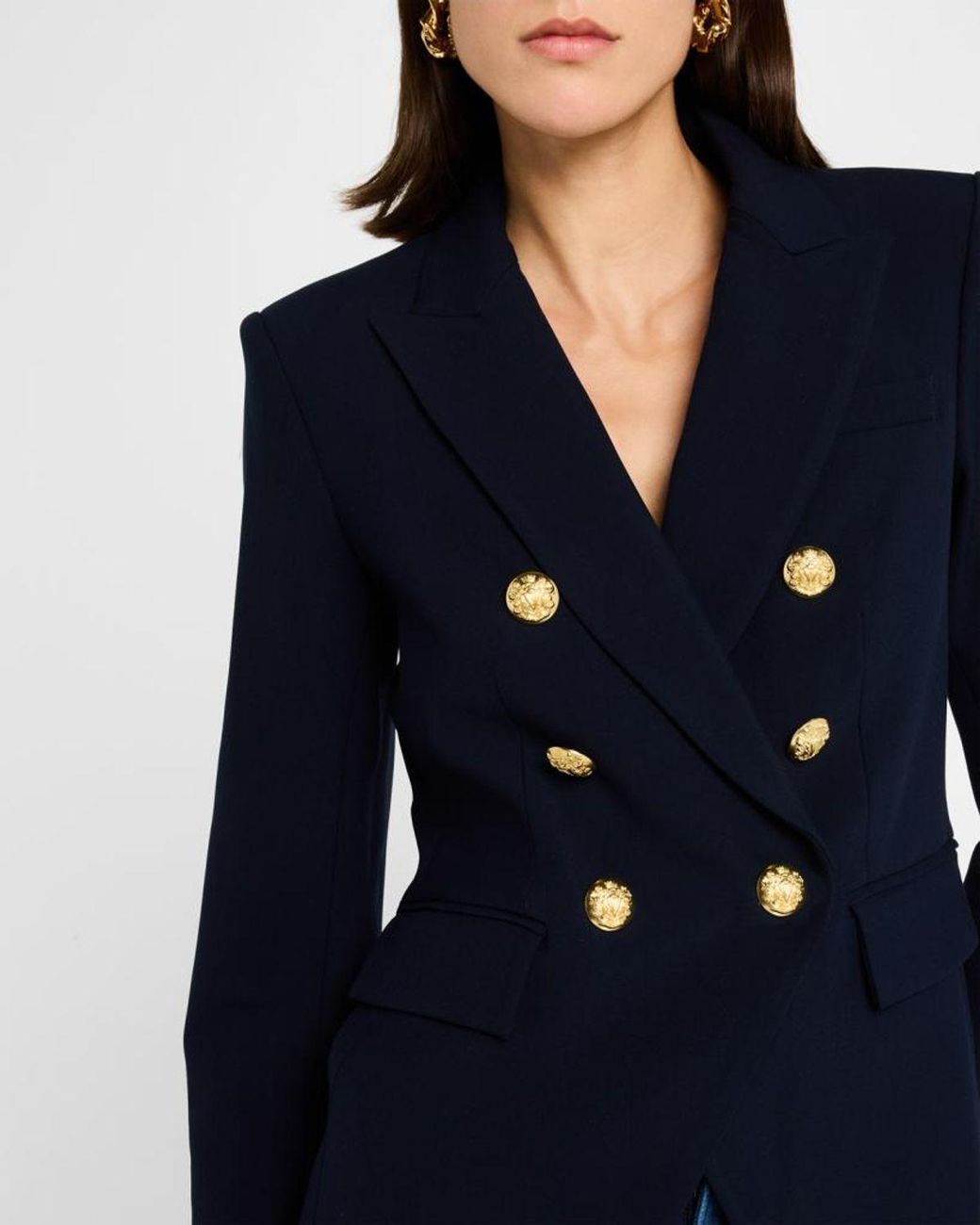 Veronica Beard Blue Miller Dickey Jacket