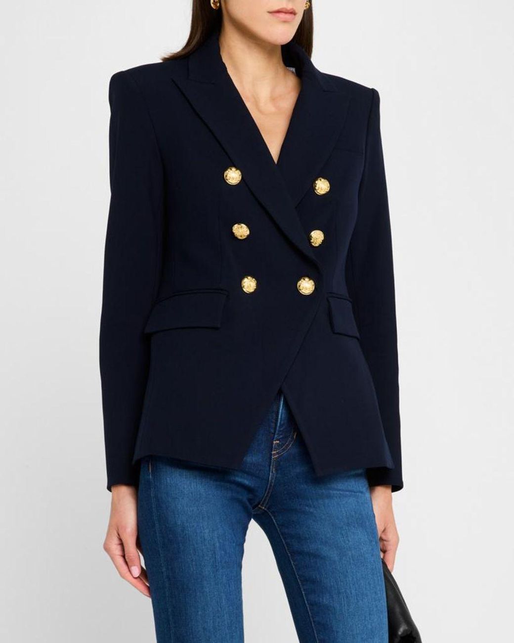Veronica Beard Blue Miller Dickey Jacket
