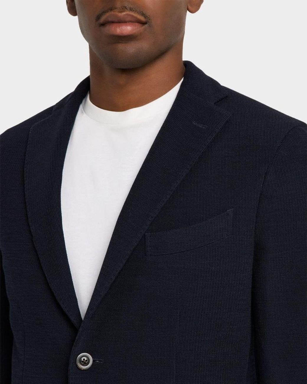 Boglioli Blue Apos;S Wool Pique K Jacket for men