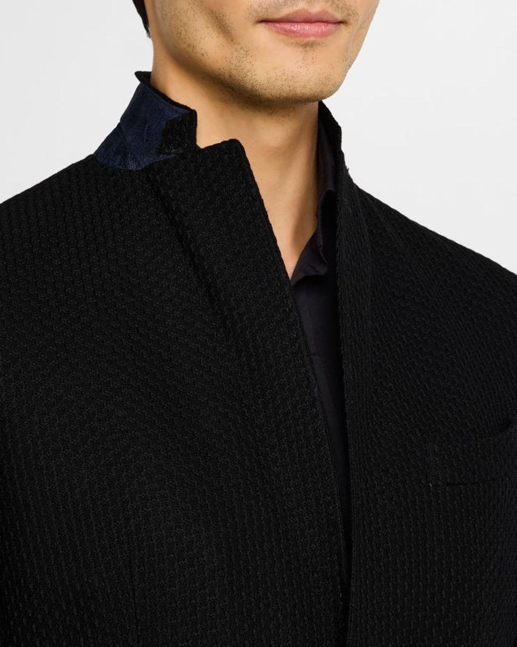 Etro Purple Apos;S Basic Textured Blazer for men