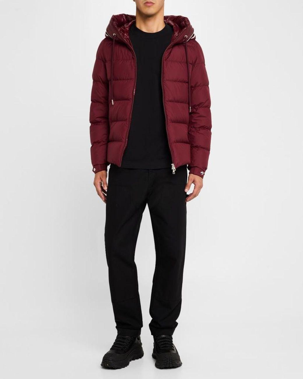 Moncler Red Apos;S Cardere Puffer Jacket for men