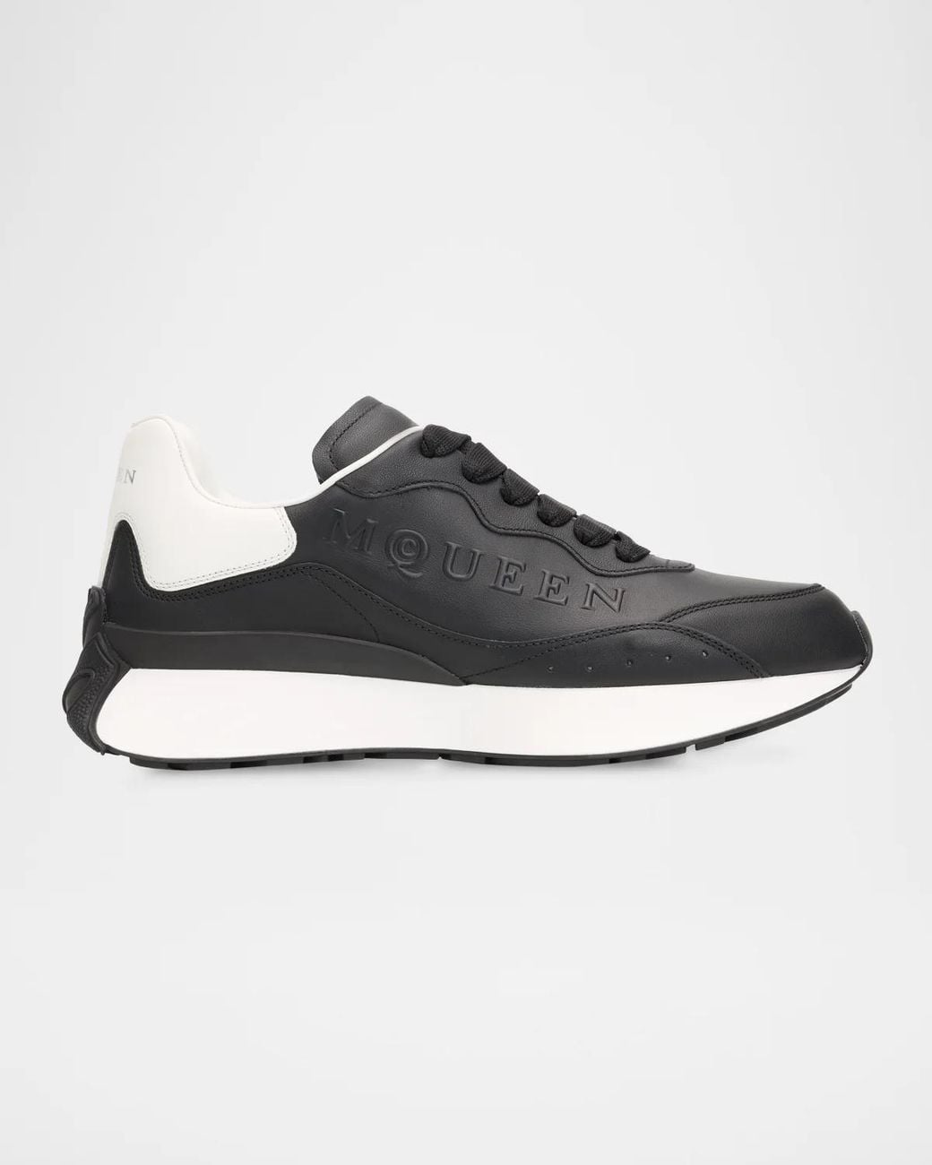Runner Logo Color McQueen Apos;S Sprint Leather Runner Sneakers for Men | Lyst