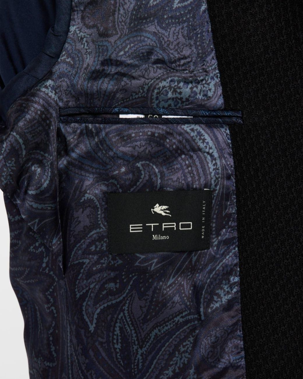 Etro Purple Apos;S Basic Textured Blazer for men