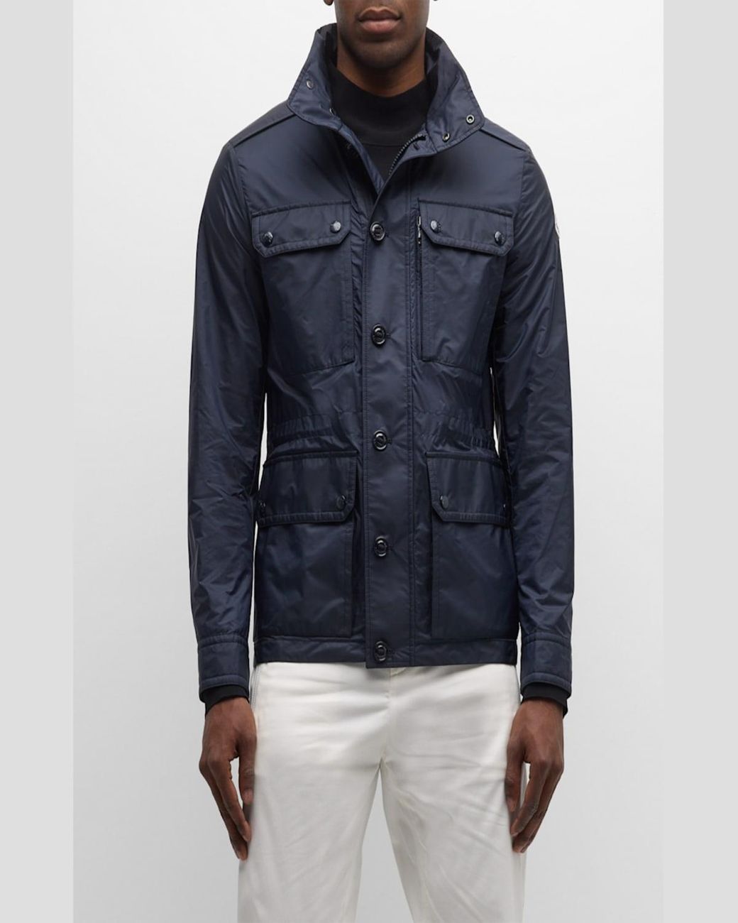 Moncler Lez Field Jacket in Blue for Men Lyst