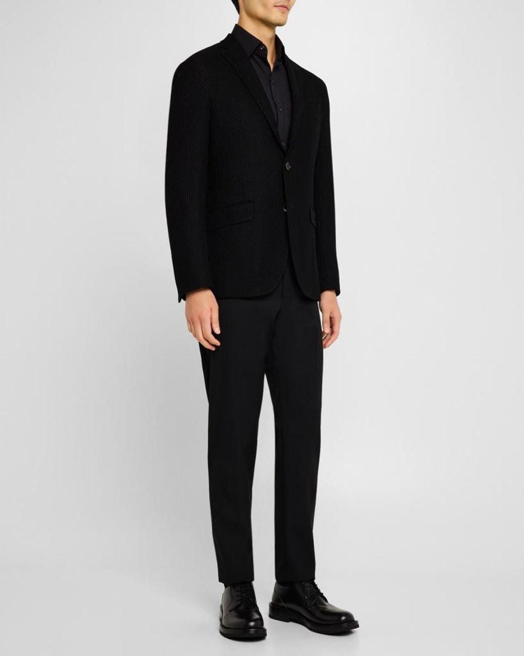 Etro Purple Apos;S Basic Textured Blazer for men