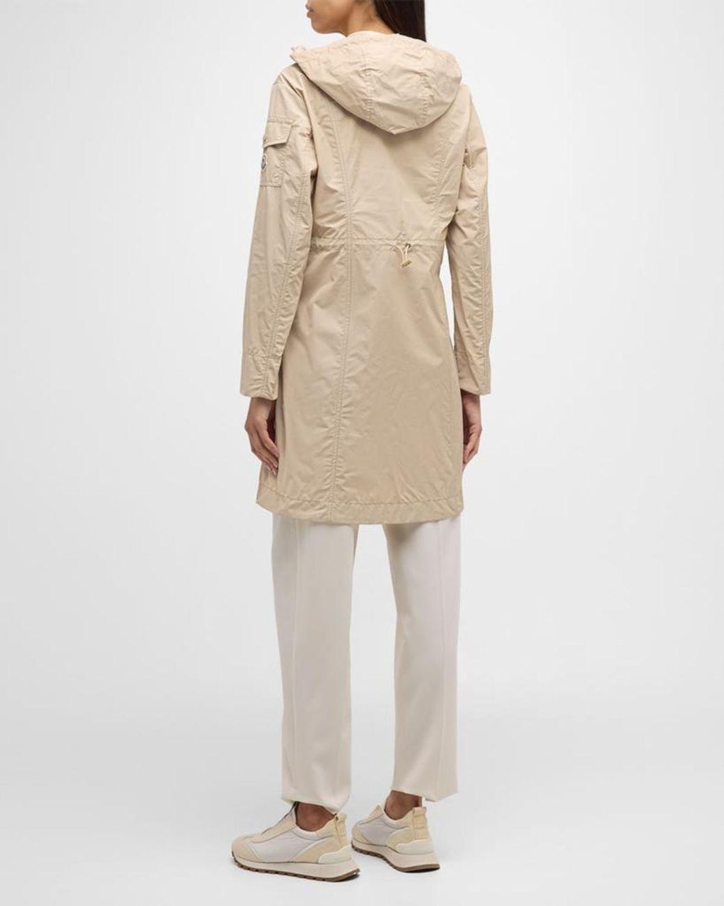 Moncler Black Laerte Long Parka Jacket