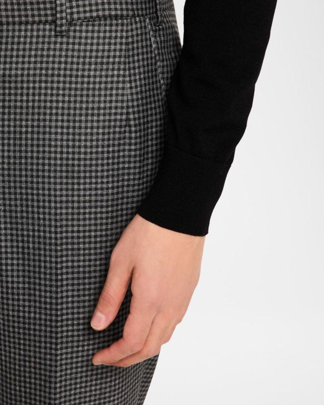 Brioni Gray Apos;S Wool Check Suit for men