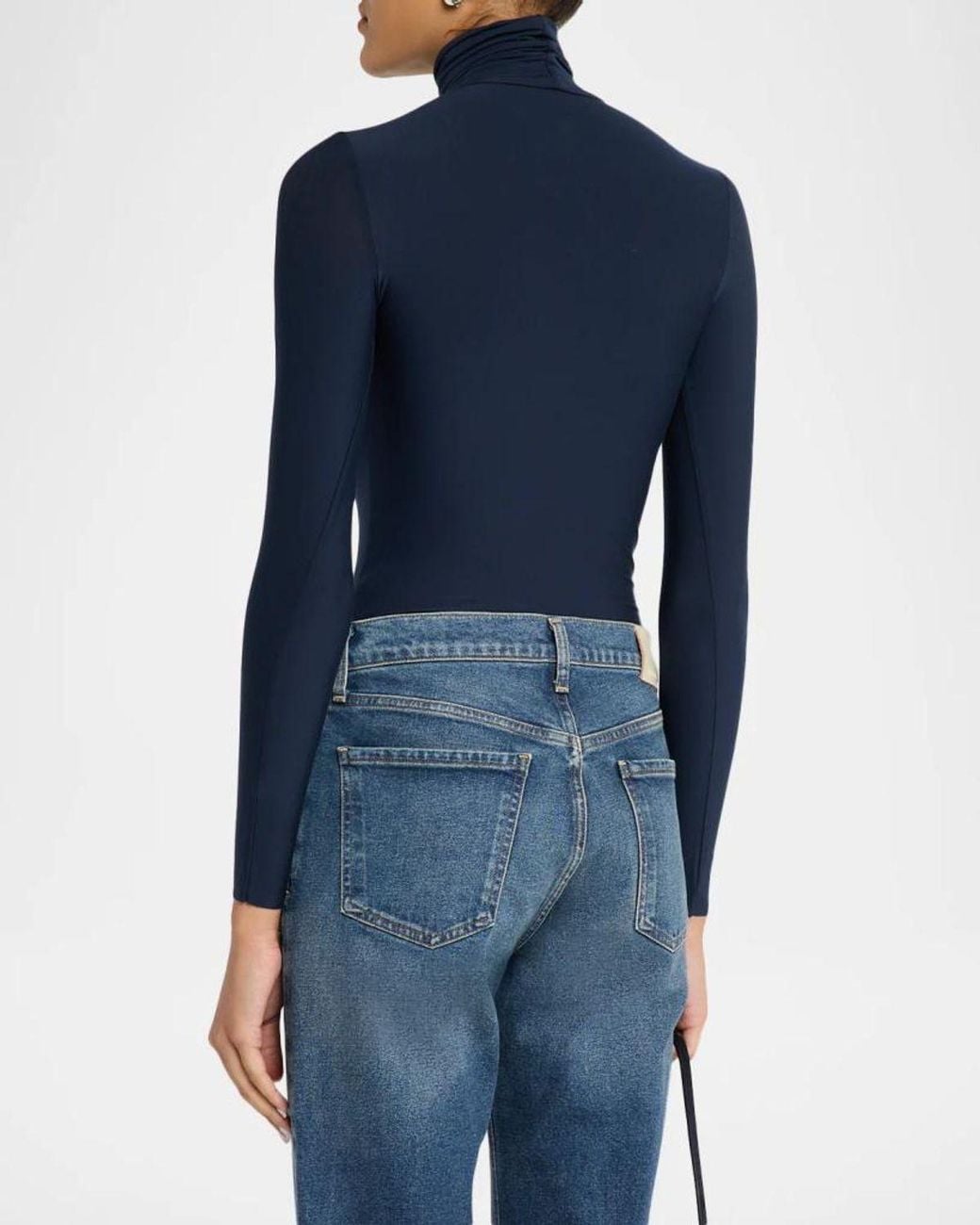 Commando Blue Butter Turtleneck Bodysuit