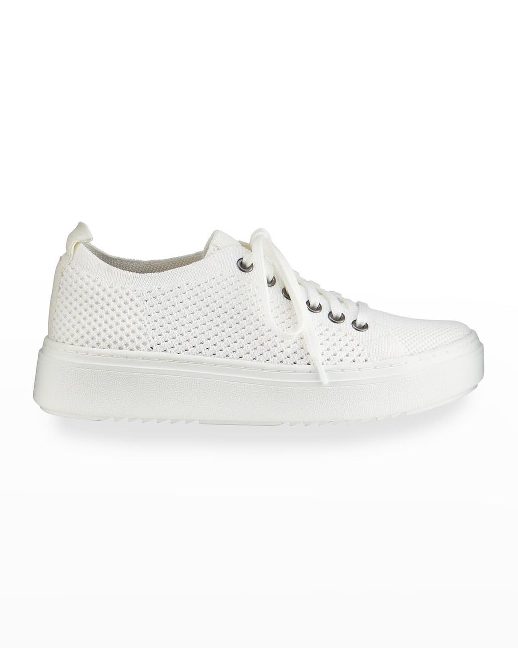 Eileen Fisher Peris Knit Low-top Sneakers in White | Lyst