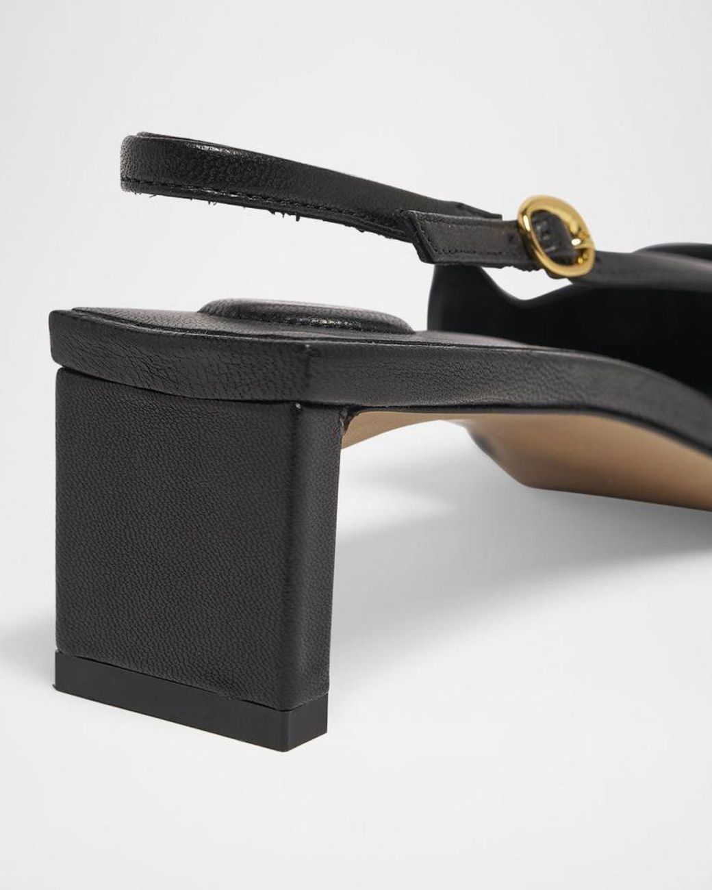 Jacquemus Black Les Duelo Slingback Pumps