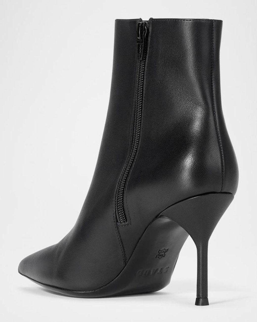 Staud Black Sebastian Ankle Boot