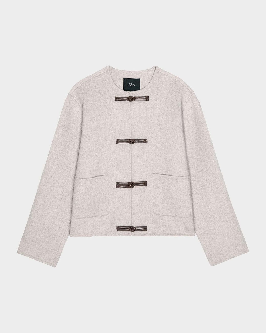 Rails Natural Deidre Drop Shoulder Wool-Blend Jacket